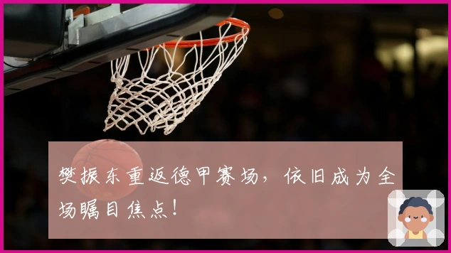 樊振东重返德甲赛场，依旧成为全场瞩目焦点！